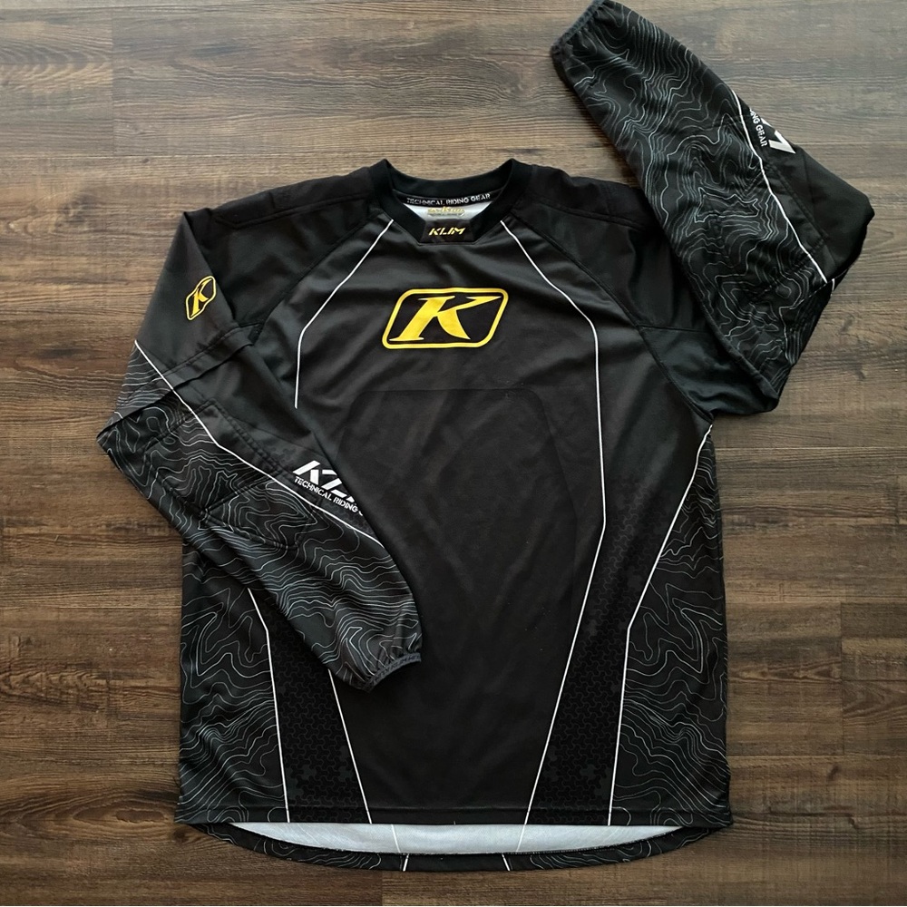 ⚫️🏔️ Klim Jersey Technical Riding Gear excellent condition, Mens 2X size, Black